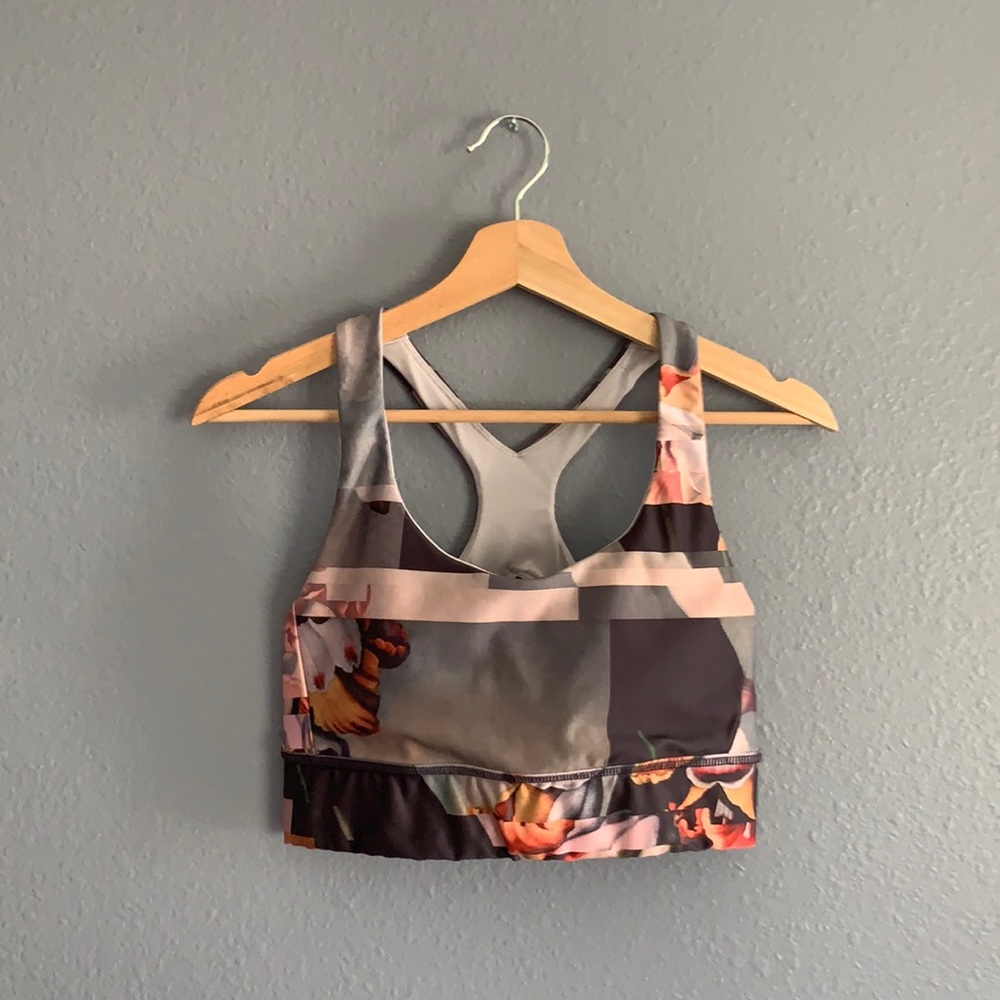 CLEARANCE JoyLab | Floral Exercise Crop Top Women’s Sz S